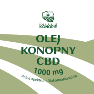 Olej konopny CBD 100 mg